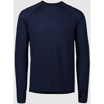 textil Herr T-shirts & Pikétröjor Poc 61610-1582 M's Light Merino Jersey Tumaline Navy Blå