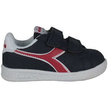 Skor Barn Sneakers Diadora 101.173339 01 C8594 Black iris/Poppy red/White Svart
