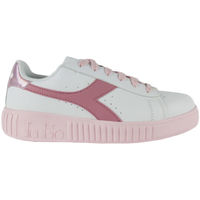 Skor Barn Sneakers Diadora Game step gs 101.176595 01 C0237 White/Sweet pink Rosa