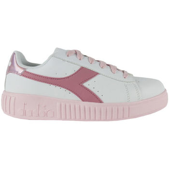 Skor Barn Sneakers Diadora Game step gs 101.176595 01 C0237 White/Sweet pink Rosa