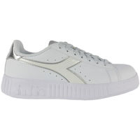 Skor Dam Sneakers Diadora Step p STEP P C6103 White/Silver Silver