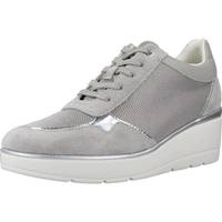 Skor Dam Sneakers Geox D ILDE A Silver