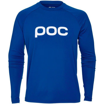 textil T-shirts & Pikétröjor Poc 52841-SMS  ESSENTIAL ENDURO HOOD LOGO BLUE Blå