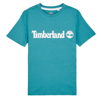 textil Pojkar T-shirts Timberland T25U24-875-J Blå