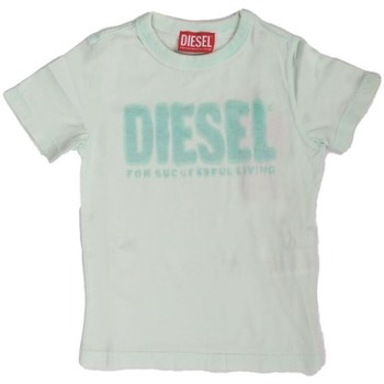 textil Pojkar T-shirts Diesel J01130 Grön