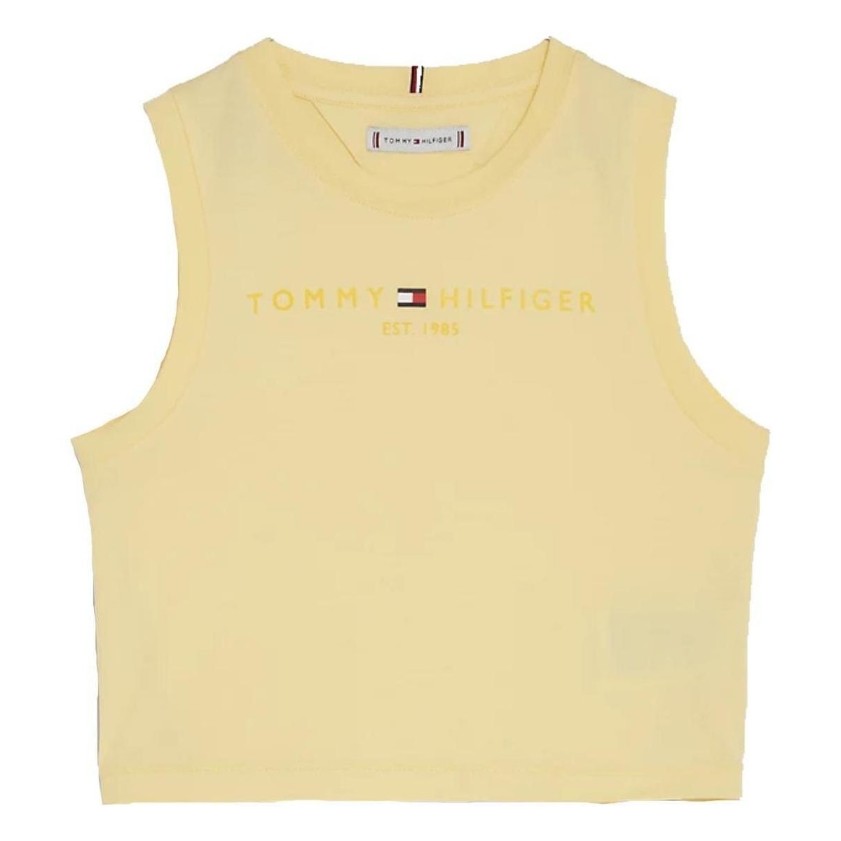 textil Flickor T-shirts Tommy Hilfiger  Gul