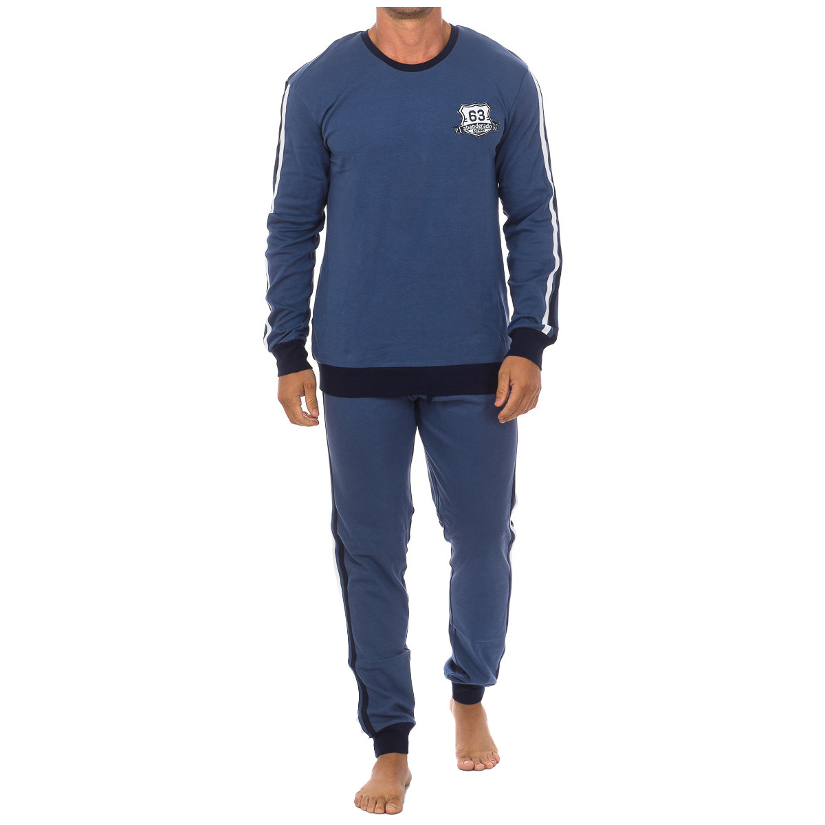 textil Herr Pyjamas/nattlinne Abanderado A0CHG-0UX Blå