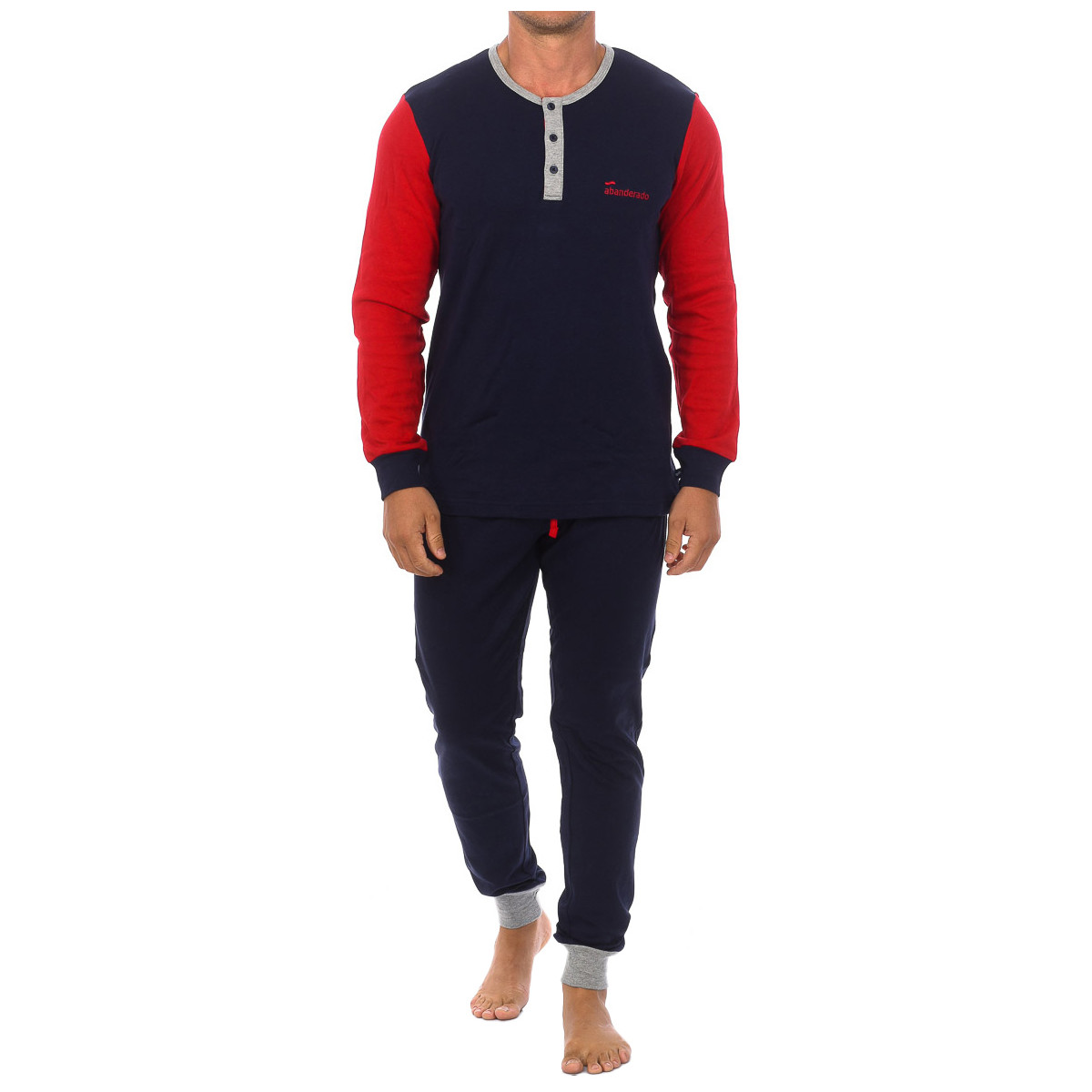 textil Herr Pyjamas/nattlinne Abanderado A0CHI-1PR Blå