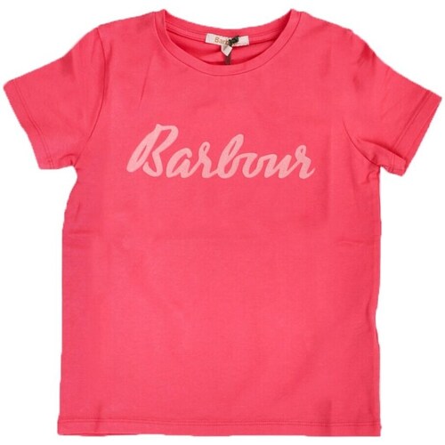 textil Flickor T-shirts Barbour GTS0081 Rosa