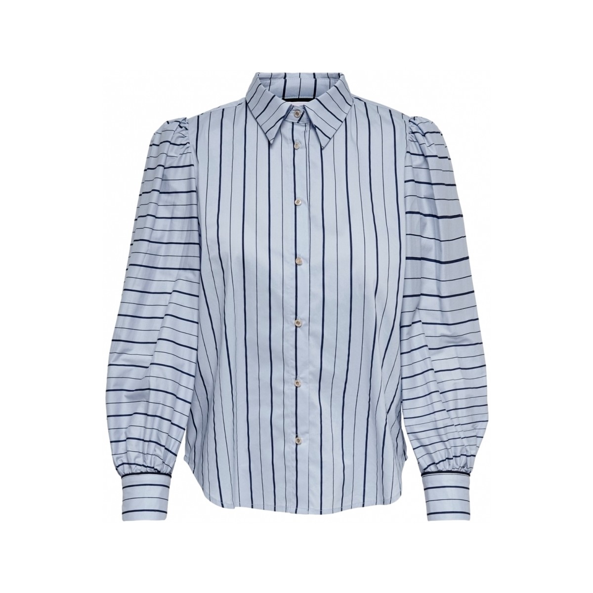 textil Dam Blusar La Strada Shirt Trinny L/S - Tempes /Night Blå
