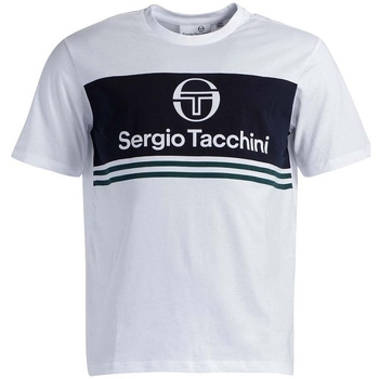 textil Herr T-shirts & Pikétröjor Sergio Tacchini ATHA TEE Vit