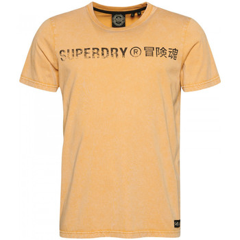 textil Herr T-shirts & Pikétröjor Superdry Vintage corp logo Beige