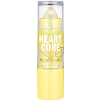 skonhet Dam Läppbalsam & Lip primer Essence Heart Core Fruity Lip Balm - 04 Lucky Lemon Gul