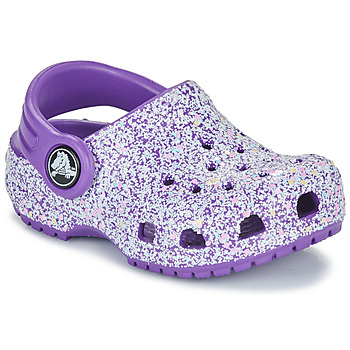 Skor Flickor Träskor Crocs Classic Glitter Clog T Violett