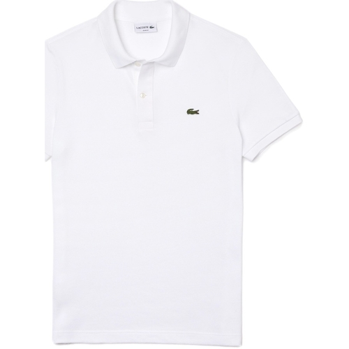 textil Herr T-shirts & Pikétröjor Lacoste Slim Fit Polo - Blanc Vit