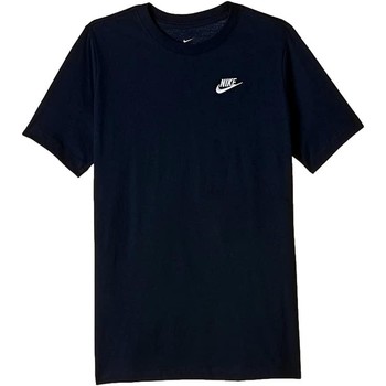 textil Pojkar T-shirts Nike CAMISETA NIO  SPORTSWEAR AR5254 Blå