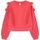 textil Flickor Sweatshirts Pepe jeans  Röd