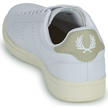 Fred Perry B721 LEATHER Vit