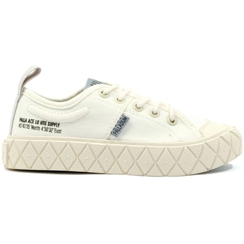 Skor Barn Sneakers Palladium Kids Ace Lo Supply - Star White Vit