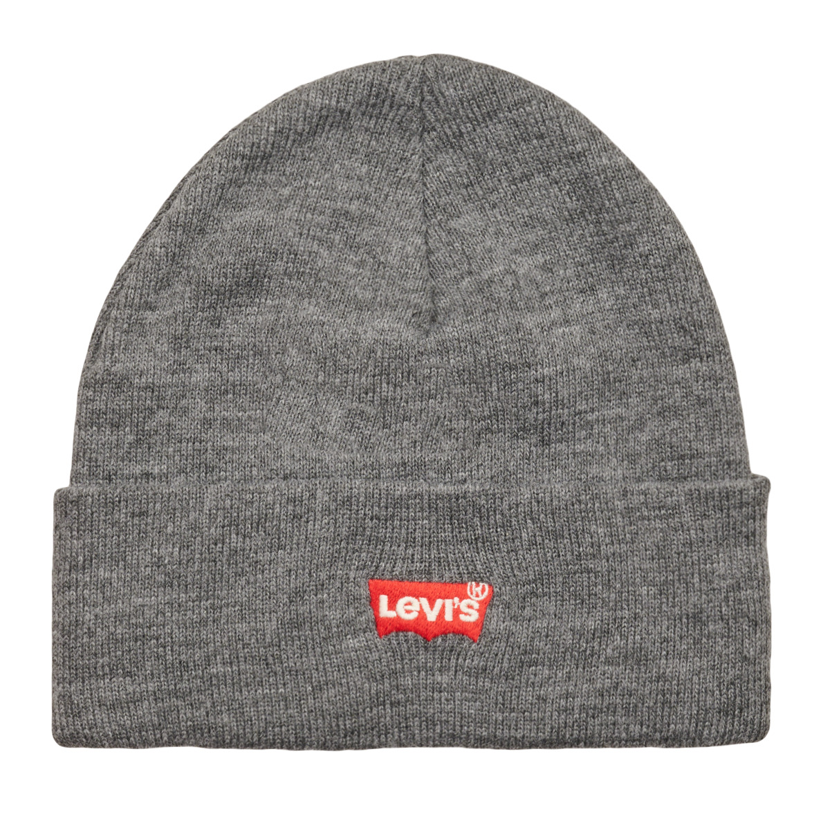 Accessoarer Mössor Levi's RED BATWING EMBROIDERED SLOUCHY BEANIE Grå