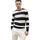 textil Herr Tröjor Ecoalf Nogalalf Jersey - Off White Blue Stripes Blå