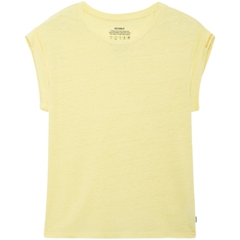 textil Dam Sweatshirts Ecoalf Aveiroalf T-Shirt - Lemonade Gul