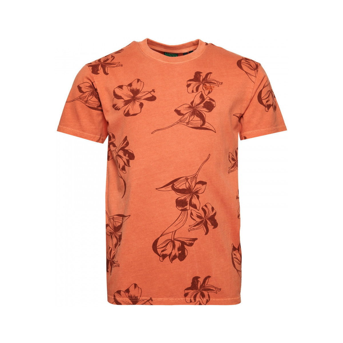textil Herr T-shirts & Pikétröjor Superdry Vintage od printed Orange