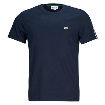 textil Herr T-shirts Lacoste TH5071-166 Marin