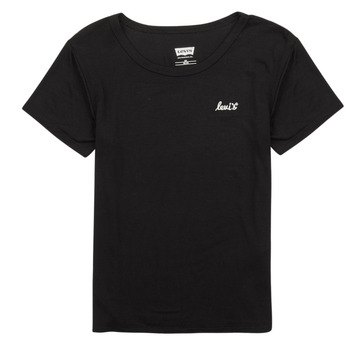 textil Flickor T-shirts Levi's LVG HER FAVORITE TEE Svart