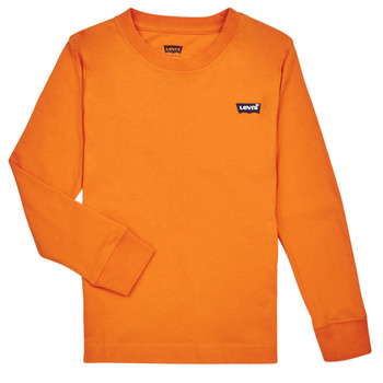 textil Pojkar Långärmade T-shirts Levi's LS GRAPHIC TEE SHIRT Orange