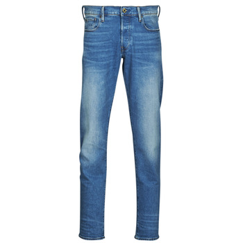 textil Herr Slim jeans G-Star Raw 3301 REGULAR TAPERED Blå