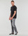 textil Herr T-shirts Calvin Klein Jeans MIX MEDIA POCKET TEE Svart