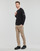 textil Herr Tröjor Calvin Klein Jeans BADGE EASY SWEATER Svart