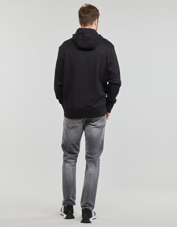 Calvin Klein Jeans CONNECTED LAYER LANDSCAPE HOODIE Svart