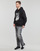 textil Herr Sweatshirts Calvin Klein Jeans CONNECTED LAYER LANDSCAPE HOODIE Svart