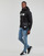 textil Herr Sweatshirts Calvin Klein Jeans HYPER REAL BOX LOGO HOODIE Svart