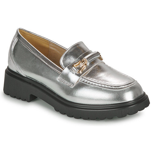 Skor Dam Loafers Moony Mood NEW09 Silver
