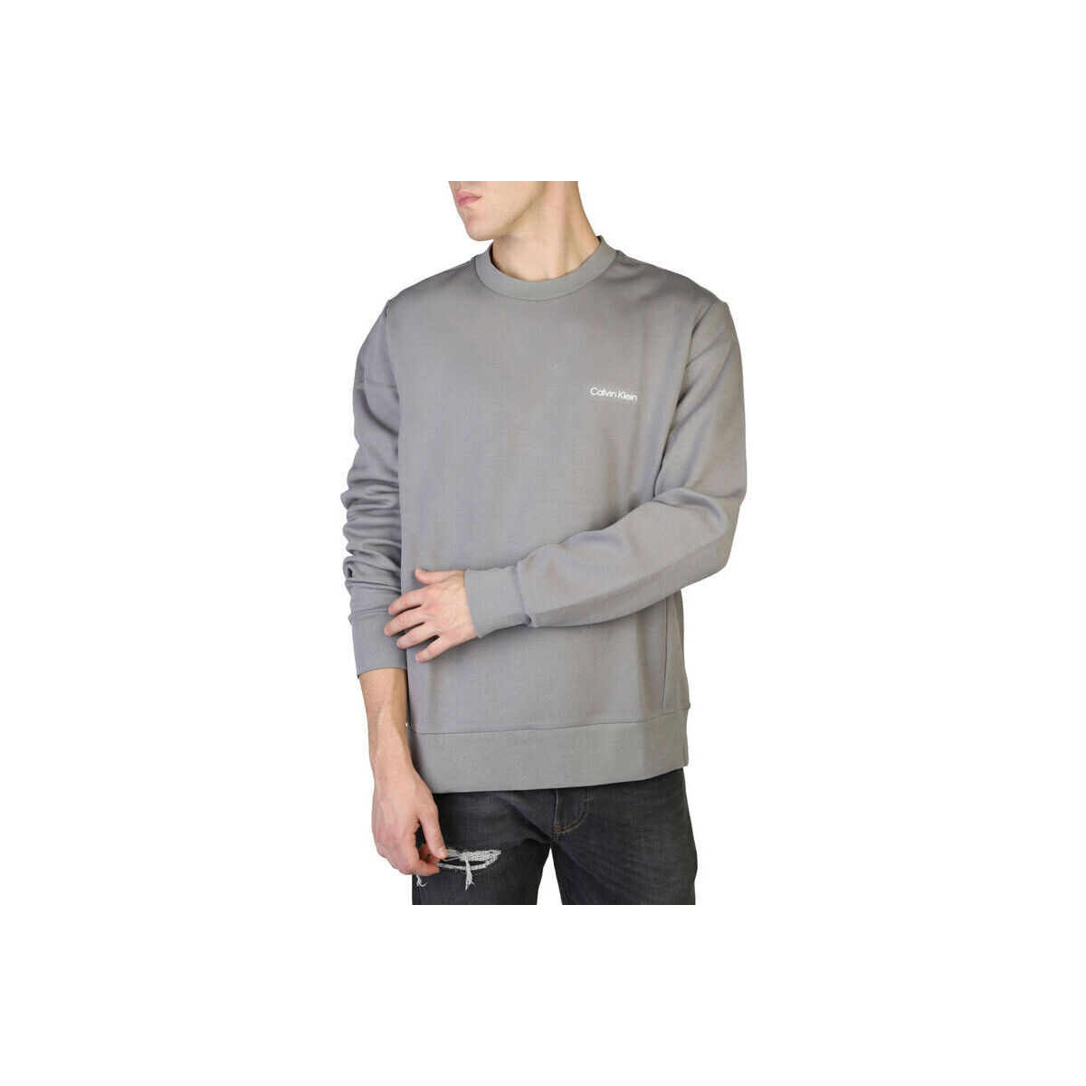 textil Herr Sweatshirts Calvin Klein Jeans - k10k109926 Grå