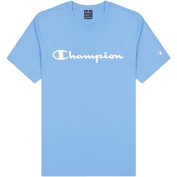 textil Herr T-shirts Champion  Blå