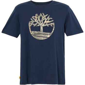 textil Barn T-shirts Timberland 208635 Vit