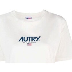 textil Dam T-shirts Autry  Vit