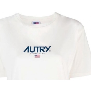 textil Dam T-shirts Autry  Vit