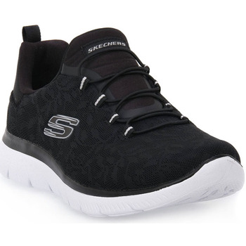 Skor Dam Sneakers Skechers BKW SUMMIT GOOD TASTE Svart