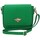 Väskor Dam Handväskor med kort rem Barberini's 9494756488 Grön