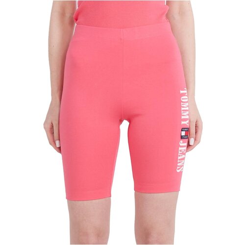 textil Dam Shorts / Bermudas Tommy Jeans DW0DW15643 Rosa
