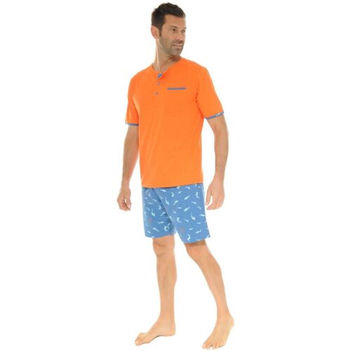 textil Herr Pyjamas/nattlinne Christian Cane WINSTON Orange