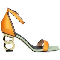 Skor Dam Sandaler Exé Shoes LILIAN 055 Orange