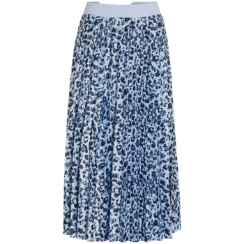 textil Dam Kjolar Vila Noos Skirt Nitban - Kentucky Blue Blå