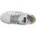 Skor Dam Sneakers Semerdjian Maya 9505 Cuir Velours Femme Blanc Glitter Multi Vit