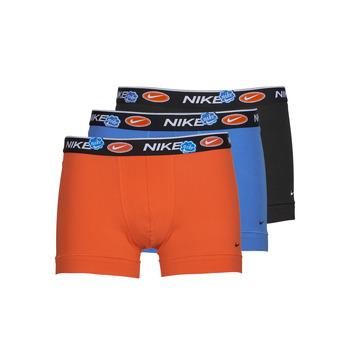 Underkläder Herr Boxershorts Nike EVERYDAY COTTON STRETCH X3 Svart / Blå / Orange